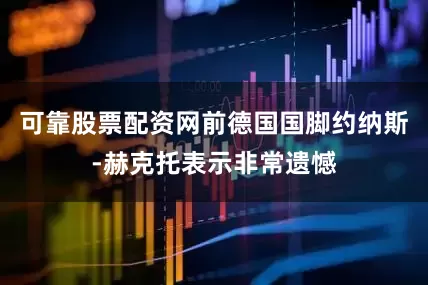 可靠股票配资网前德国国脚约纳斯-赫克托表示非常遗憾